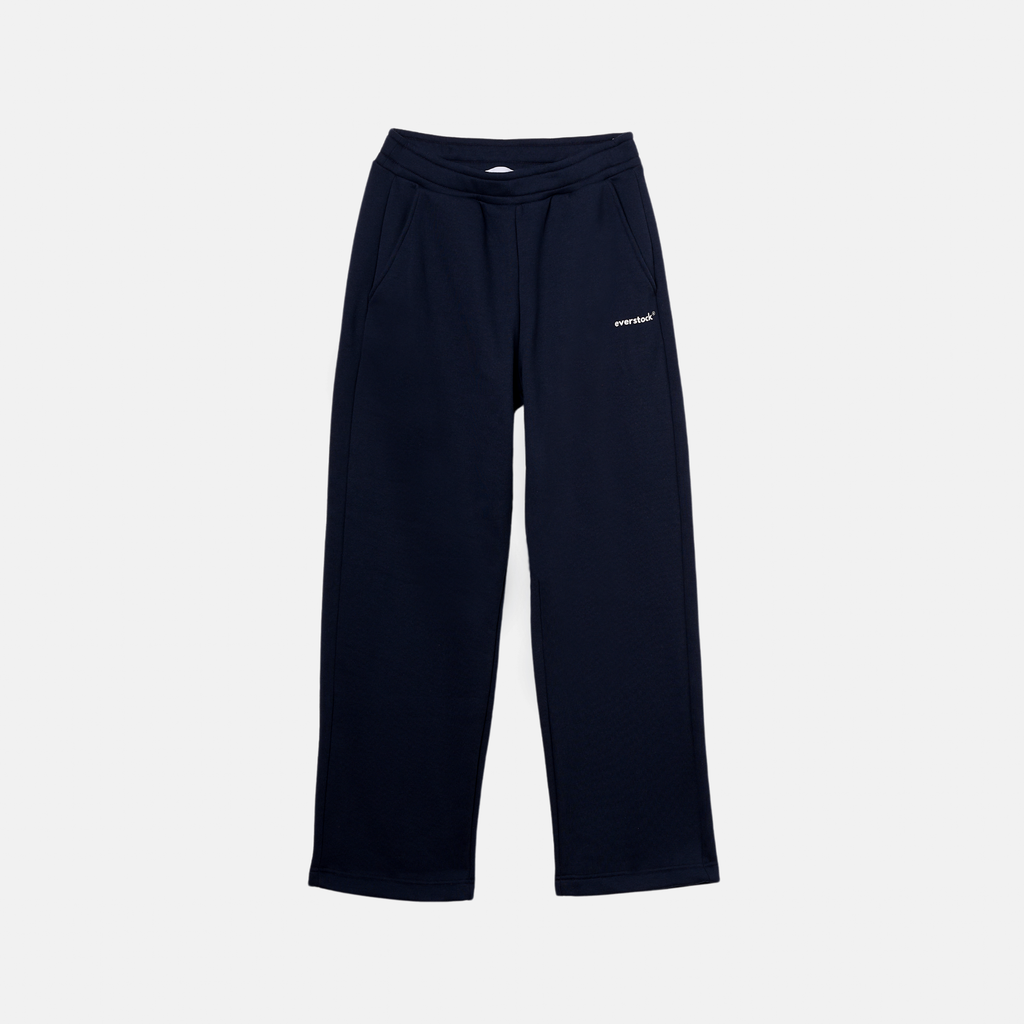 WIDE PANTS NAVY