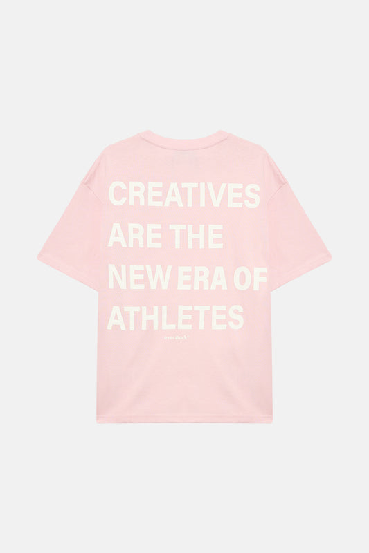 NEW ERA TEE BABY PINK