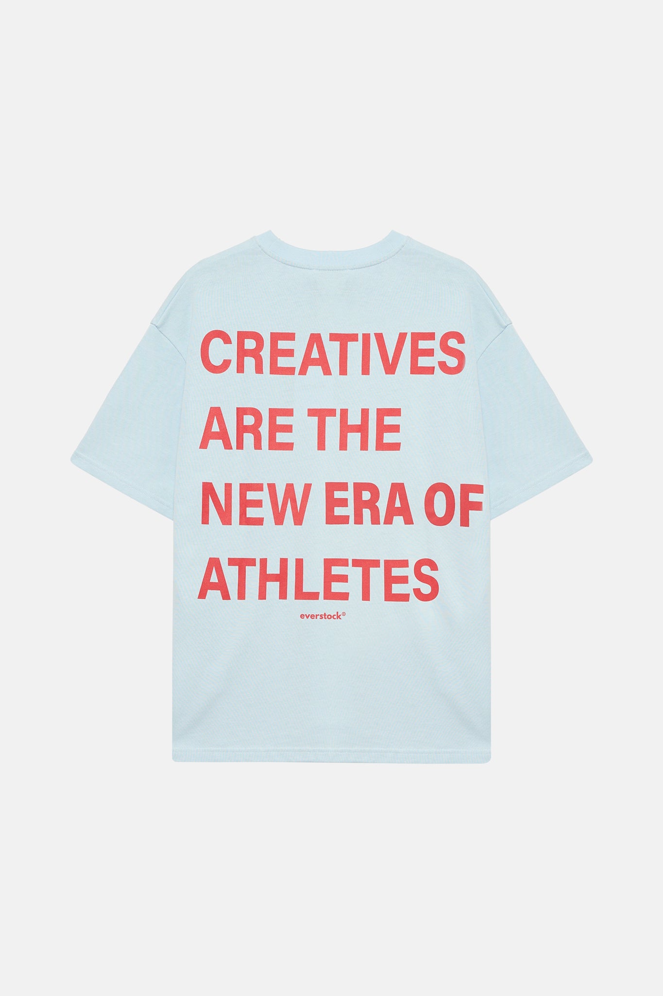 NEW ERA TEE LIGHT BLUE