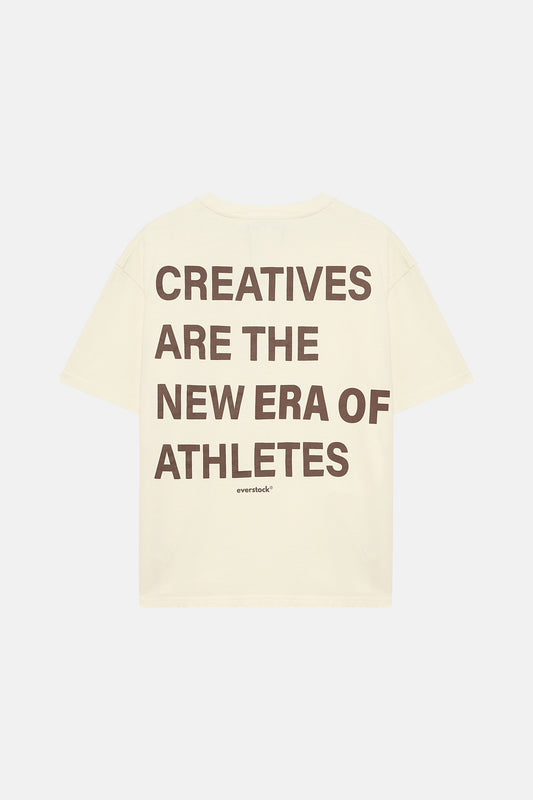 NEW ERA TEE ECRU