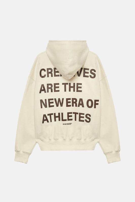 NEW ERA HOODIE ECRU